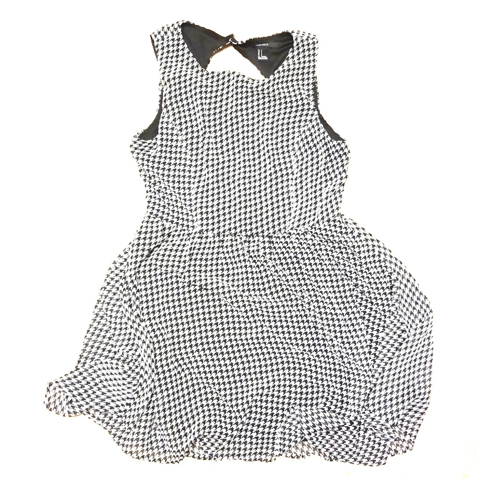 Houndstooth dress